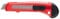Fit For The Job 18mm Lockable Snap-Off Knife Utility Knife with Multi Position Push Button Adjust Retractable Blade for DIY, Home and Arts & Crafts with 7 Stainless Steel Snap Off Sections