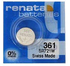 Renata Uhrenbatterien #361, 5 Stück