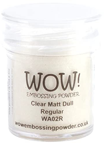 Wow Embossing Powder Wow! Embossing Powder, 15ml, Clear Matte Dull