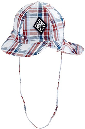 Döll Jungen Mütze Bindemütze Mit Schirm Und Nackenschutz 1816167666, Blau (Total Eclipse 3000),47