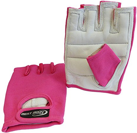 Best Body Nutrition Power Handschuhe – Pink– Größe M – Fitness Handschuhe – Komfortabel – Gepolstertes Innenhandleder – Atmungsaktiv – Nylon Handrücken – Training – Gym – Gewichtheben