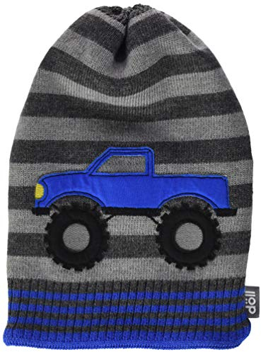 Döll Baby-Jungen Bohomütze Strick Mütze, Grau (Anthrazit Melange|Gray 8810), (Herstellergröße: 49)