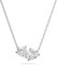 Swarovski Mesmera Soul Halskette, Herz, Weiss, Rhodiniert