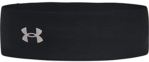 Under Armour UA Play Up Headband bandeau de sport pour femmes, bandeau respirant et séchant rapidement, couleur noir/gris