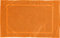 REDBEST Duschvorlage, Badteppich Chicago orange Größe 50x80 cm - extra dick, weich, saustark und strapazierfähig (weitere Farben)