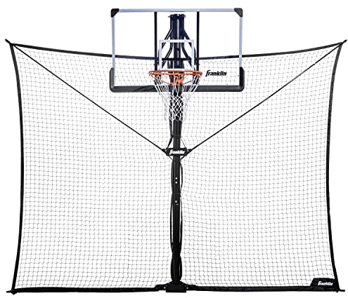 Franklin Sports Defender Net Pro - 3,0 m x 2,4 m Rebounder - einfach faltbar und schnell zu installieren - Defensive Net System