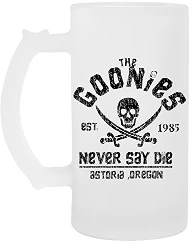 goonies Un Verre Bière Agresser Tasse Glass Beer Mug Cup
