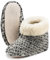 ESTRO Warme Hausschuhe Damen Winter - Hüttenschuhe Herren Pantoffeln Winter Hausstiefel Damen Warme Hausschuhe Herren OLE (42 EU, Wolke)