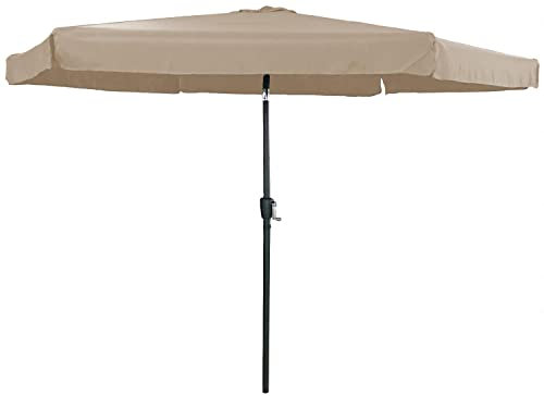 Parasol central Shadow 3x3 Beige 46078, beige
