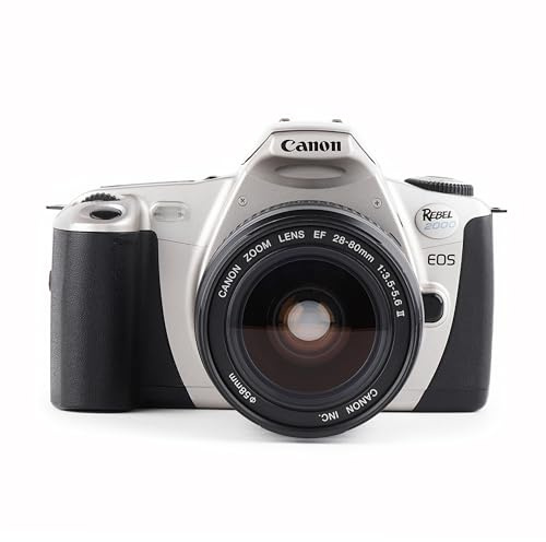 Canon Rebel 2000 SLR Film Camera with Canon 28-80mm EF Auto Focus Lens (Renewed)