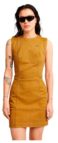 G-Star Damen Shift Kleid, Beige (Bronze Mist D25249-D730-G687), M