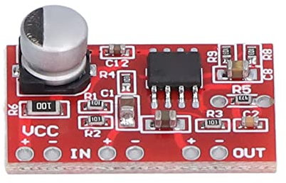 AD828 Scheda Preamplificatore Microfonico con Chip Modulo Amplificatore di Potenza a Due per Chitarra, Erhu