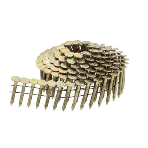 UnitSteel 15° Dachpappnägel - 3,1X25mm, 7.200 stück, Verzinkt, Dachpappnägel für Unterspannbahnen und Dachschindeln