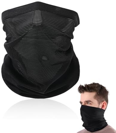 BIKPRST Bikprst Multifunktionstuch Herren Schnelltrocknend Atmungsaktiv Weich Gesichtsmaske Damen Super Elastisch Sonnenschutz Verschleißfest Schlauchschal Halstuch Maske Für Motorrad Laufen Wandern S