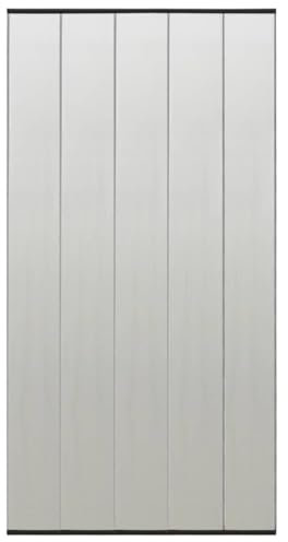 AJJHUUKI Casa & Giardino - Zanzariera con tenda a rete nera 100 x 220 cm poliestere