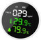 Air Quality Monitor 3 in 1 Air Quality Monitor PM2.5 Meter Portable Smart Sensor Detects Temperature and Humidity Indoor Air Quality Meters
