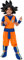 Funidelia | Goku Kostüm mit Perücke - Dragon Ball für Jungen Son Goku, Manga, Zeichentrickfilm - Kostüm für Kinder & Verkleidung für Partys, Karneval & Halloween - Größe 10-12 Jahre - Orange