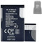 HIGHAKKU Batteria di ricambio BL-4C compatibile con Brondi Amico Supervoice NO:W11 Telefono cellulare Smartphone Telefono