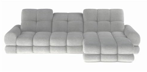 Friderik Ecksofa mit elektrischer Sitzverstellung TOLLO MINI Schlaffunktion Bettkasten 283x171 cm (Anthology, Rechts)