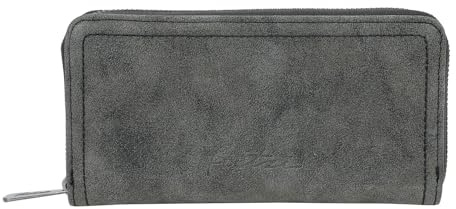 Fritzi aus Preussen Geldbörse Nicky Vintage Wallet Black Idol dunkelgrau