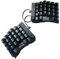 XXINGYULI Teclado mecánico Dividido DO52 Pro, Teclado Compacto de Punto Rojo DIY, diseño del 40 por ciento, compatibilidad Mejorada(DO52PRO)