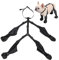Hundestiefel-Leggings, Hundepfotenstiefel-Leggings, verstellbare schützende Allwetter-Hundehose, wasserdichte rutschfeste Hundestiefel mit verstellbaren Hosenträgern, Pfotenschutz für draußen (M mit