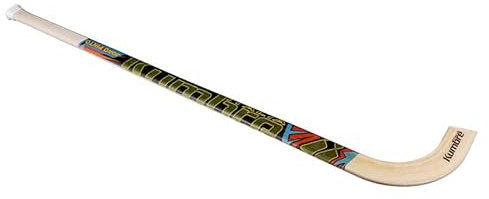 KUMBRE ITALIA - Stecca Hockey su Pista Joao Pinto, Manico S in Legno Italiano, Peso 400-460 g, 1 unità, Finitura Naturale, Senior, Rigidità Medio-Alta con Fibra di Vetro