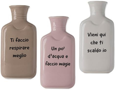 IlGruppone Set 3 Pezzi Umidificatore Aria per Calorifiero Evaporatore d'Acqua Termosifoni Stanza Riscaldamento Radiatore con Ganci Design Moderno Gatto Cuori Cucina Camera Cameretta - Hot Boule
