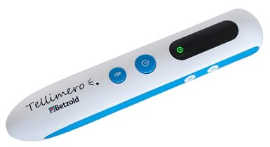 Tellimero EDU Lernstift | Selbstkontrolle mit Anzeige, leise Lernfunktion, Vorlesestift