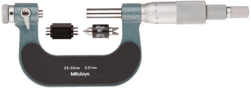Mitutoyo 116-102 Sonder-Bügelmessschrauben, 25-50 mm