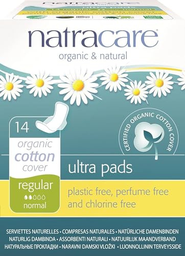 Natracare Natural Ultra Pads Regular with Wings x 14-3 Pack