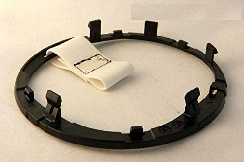 Car Passion Cornice Ghiera Cuffia del Cambio Anello di Ritenzione Compatibile con Fiat 500 dal 2007 con Elastico per la retromarcia