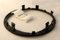 Car Passion Cornice Ghiera Cuffia del Cambio Anello di Ritenzione Compatibile con Fiat 500 dal 2007 con Elastico per la retromarcia