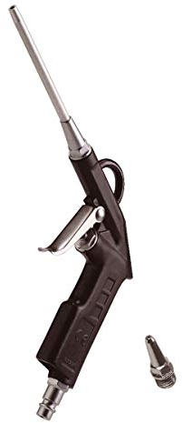 FERM ATM1050 Air Blow Gun - Max. 9 bar - with Long and Short Nozzle