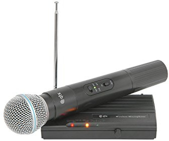 SANS-FIL MICROPHONE SET COMPACT MICRO SYSTÈME VHF 174,5 mhz QTX SOUND VH45B