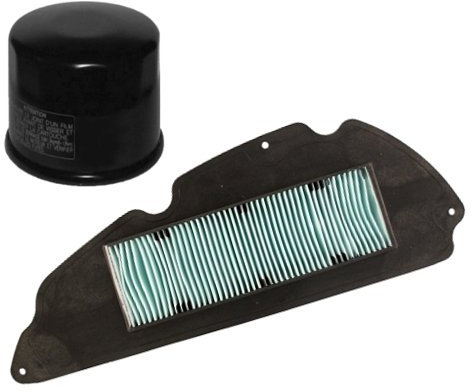 FA70009-FO71011 KIT TAGLIANDO FILTRO ARIA + FILTRO OLIO SH 300 i 2006 2007 2008 2009 2010 2011 2012 2013 2014