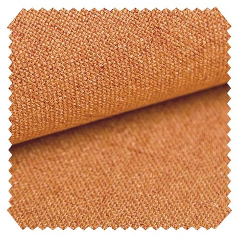 novely® AUEN Premium Möbelstoff | Webstoff | fein gewebter Polsterstoff | Meterware | Bezugsstoff | 1 lfm | 26 Farben (07 Orange)