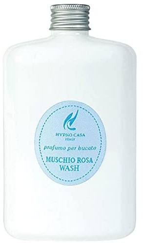 HYPNO CASA - Profumo Concentrato per Bucato Muschio Rosa 400ml, Made in Italy, per Lavatrice e a Mano