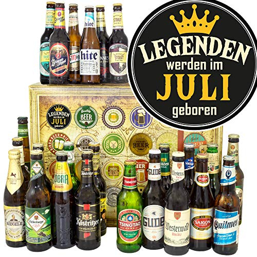 Legenden Juli/Bier aus der Welt und DE/Geschenkbox Herren/Bier Adventskalender 2024 2025 Männer