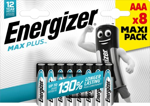 Energizer E301322500 Max Plus Micro (AAA) 8 Stück Chrom