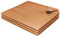 BambooMN 7.9 x 7.1 Bamboo Cocktail Appetiser Plates with Wine Glass Holder, 10 Pieces