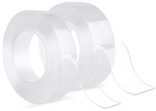 Sigillante Autoadesivo, Nastro Sigillante Impermeabile Antimuffa Nastro di Tenuta Flessibile per Bagno, Cucina, Lavello, Parete, Vasca Igienica Sigillante Decorativo (5m * 30mm + 5m * 50mm)