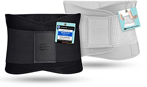 BACK BODYGUARD Faja Lumbar Mujer Y Faja Lumbar Hombre - Cinturón Lumbar Para Estabilización De La Espalda - Cinturón De Apoyo Lumbar - Soporte Lumbar