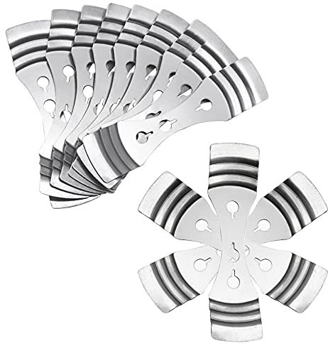 Trsnzul Dochthalter für Kerzen 12 Stücke Kerzendocht Halter 3 Löcher Kerze Docht Zentrierung Gerät Kerzendocht Zentriervorrichtung Kerzenkernhalter für DIY Kerzenherstellung