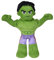 Disney Marvel Hulk Poseable 25cm Plüschfigur, für Kinder ab den ersten Lebensmonaten geeignet