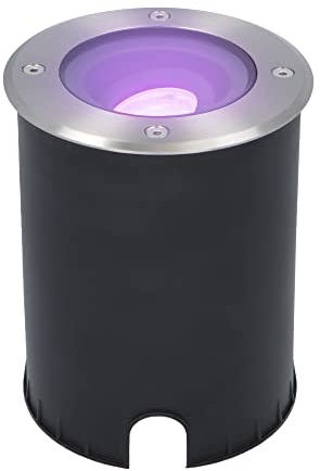 HOFTRONIC Lilly - LED Smart Recessed Spotlights Outdoor Driveable - IP67 Waterproof - 30° Tilt and 360° Rotatable - Ground Lights for Driveway, Garden and Terrace - RGBWW 16.5 Million Colours