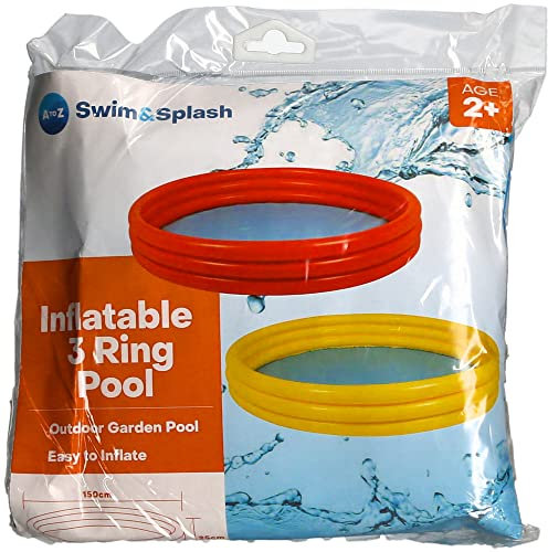 Padgett Bros 5637 Inflatable Pool, Red, Large
