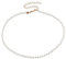 BSLVWG Perlen-Schnur-Halskette für Damen, Schmuck, Geschenkgröße, Verschluss, verstellbare Choker-Halskette, runde Imitationsperle, Choker-Halskette, Hochzeits-Perlenkette für Bräute (10MM)