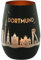 Goodtimes Windlicht Dortmund Skyline (Schwarz & Bronze)