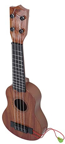 Wnvivi Ukulélé Guitare, Mini Guitare 4 Cordes pour Débutants, Instrument de Musique Éducatif Ukulélé pour Filles, Garçons(A2)